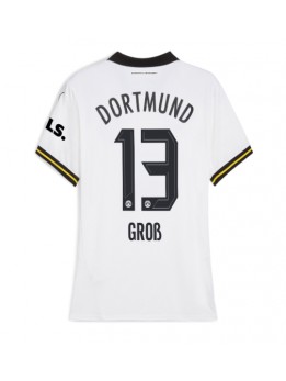 Borussia Dortmund Pascal Gross #13 Ausweichtrikot für Frauen 2024-25 Kurzarm